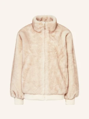 Sandro Kurtka Ze Sztucznego Futra beige