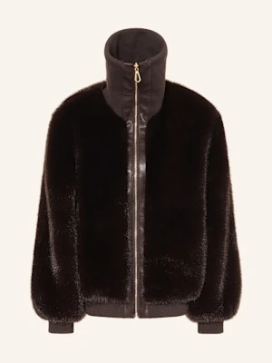 Sandro Kurtka Ze Sztucznego Futra braun