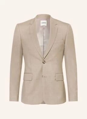 Sandro Marynarka Garniturowa Extra Slim Fit beige