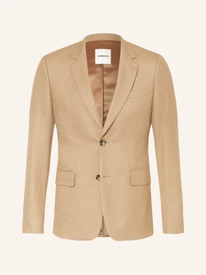 Sandro Marynarka Garniturowa Extra Slim Fit beige