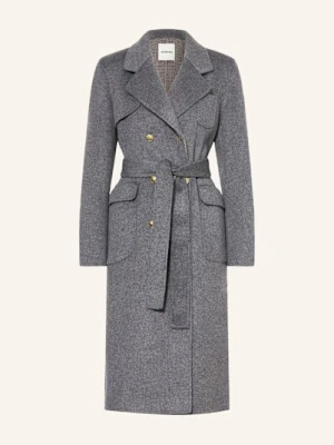 Sandro Płaszcz Wełniany grau