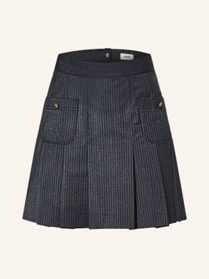 Sandro Plisowana Spódnica blau