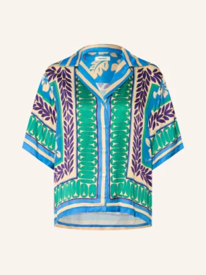 Sandro Satynowa Bluzka gruen