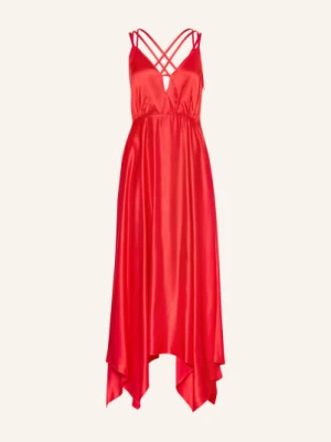Sandro Satynowa Sukienka rot