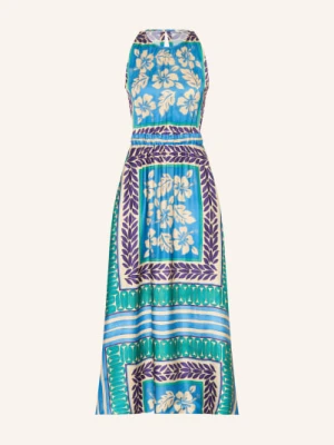 Sandro Satynowa Sukienka Z Wycięciami gruen