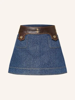 Sandro Spódnica Jeansowa blau