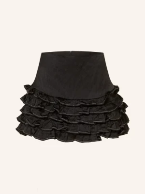 Sandro Spódnica Z Falbanami schwarz