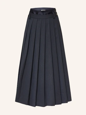 Sandro Spódnica Z Plisami blau