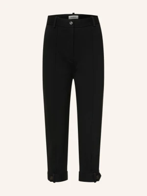 Sandro Spodnie 3/4 schwarz CZARNY