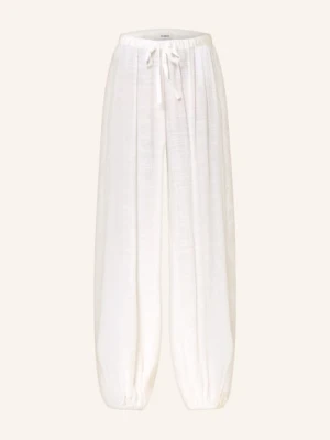 Sandro Spodnie 7/8 Z Koronką weiss