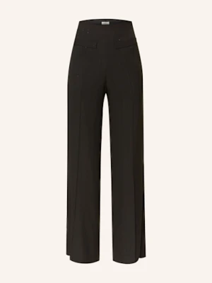 Sandro Spodnie Marlena Z Cekinami schwarz