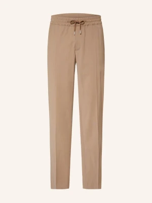 Sandro Spodnie W Stylu Dresowym, O Kroju Slim Fit braun CAMELOWY