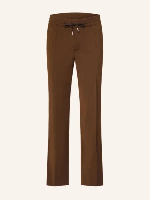 Sandro Spodnie W Stylu Dresowym, O Kroju Slim Fit braun CIEMNOBRĄZOWY