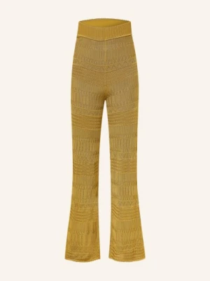 Sandro Spodnie Z Dzianiny gruen