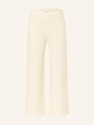 Sandro Spodnie Z Dzianiny weiss