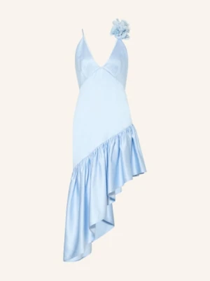 Sandro Sukienka Koktajlowa Z Falbanami blau