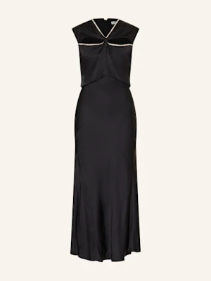 Zdjęcie produktu Sandro Sukienka Wieczorowa Z Ozdobnymi Kamykami schwarz