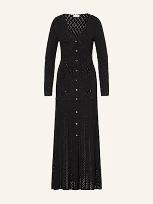 Sandro Sukienka Z Dżerseju schwarz