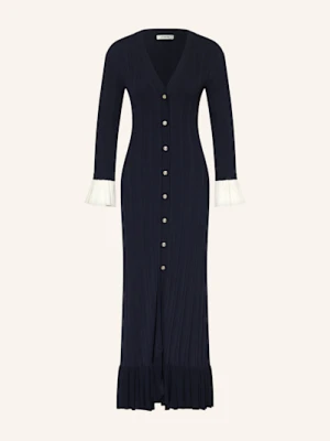 Sandro Sukienka Z Dzianiny blau