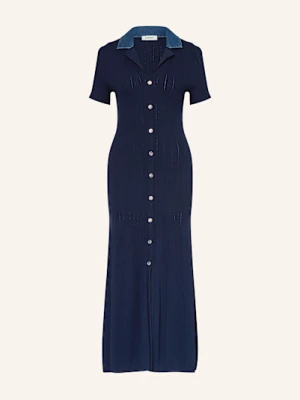 Sandro Sukienka Z Dzianiny blau