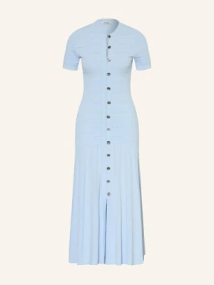 Sandro Sukienka Z Dzianiny blau