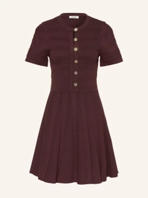 Sandro Sukienka Z Dzianiny braun