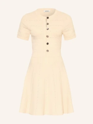 Sandro Sukienka Z Dzianiny gelb