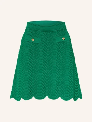 Sandro Sukienka Z Dzianiny gruen