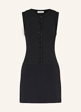 Sandro Sukienka Z Dzianiny schwarz