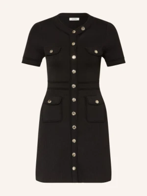 Sandro Sukienka Z Dzianiny schwarz