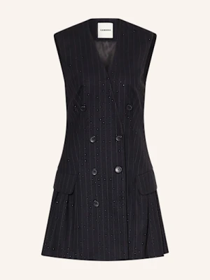 Sandro Sukienka Z Ozdobnymi Kamykami blau