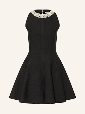 Sandro Sukienka Z Ozdobnymi Kamykami schwarz