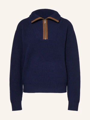 Sandro Sweter Typu Troyer blau