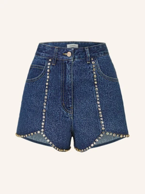 Sandro Szorty Jeansowe Z Ozdobnymi Kamykami blau