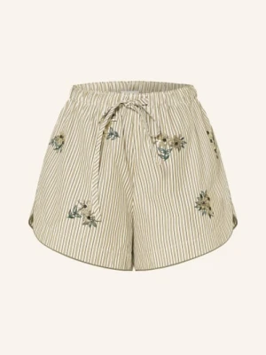 Sandro Szorty Z Kamieniami Ozdobnymi gruen
