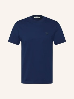 Sandro T-Shirt blau GRANATOWY