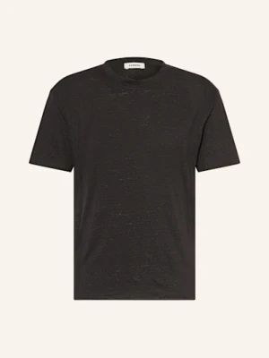 Sandro T-Shirt Z Lnu schwarz