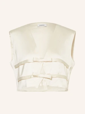 Sandro Top Satynowy weiss