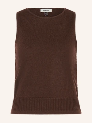 Sandro Top Z Dzianiny braun
