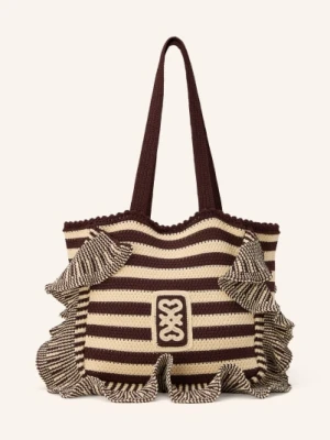 Sandro Torba Z Falbanami braun