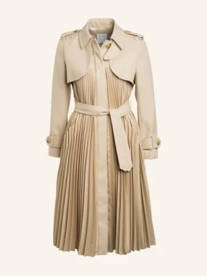 Sandro Trencz Z Plisami beige