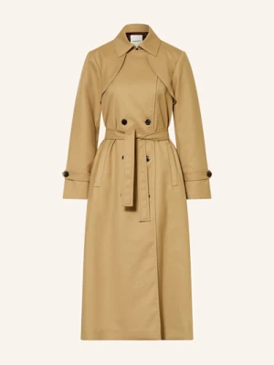 Sandro Trencz Z Plisami beige