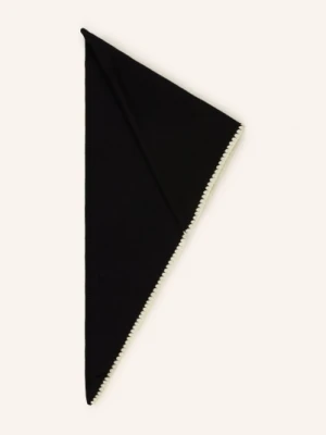 Sandro Trójkątna Chusta schwarz