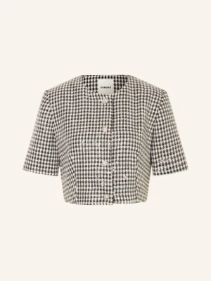 Sandro Tweedowa Marynarka Z Cekinami schwarz