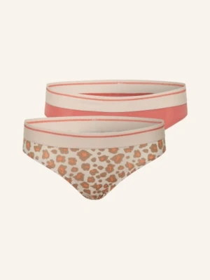 Sanetta 2-Pak Majtek Z Błyszczącą Nicią beige