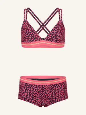 Sanetta Bikini Bralette Z Ochroną Uv 50+ Z Błyszczącą Przędzą pink