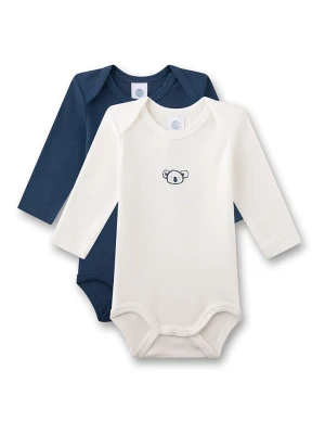 Sanetta Body (2 szt.) w kolorze granatowym i białym rozmiar: 68