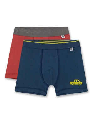 Sanetta Bokserki (2 pary) w kolorze granatowo-czerwonym rozmiar: 92