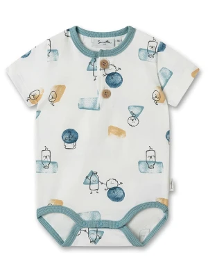 Sanetta Kidswear Body w kolorze kremowo-niebieskim rozmiar: 68