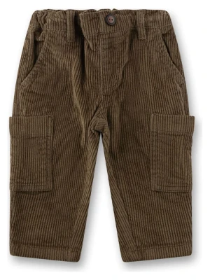 Sanetta Kidswear Bojówki w kolorze brązowym rozmiar: 122